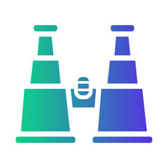 binoculars Gradient icon