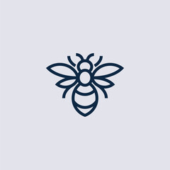 Obraz premium Innovative Bee Logos for Visionary Designs