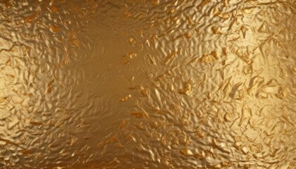 Shimmering gold leaf texture, opulent metallic sheen , metal, opulence, radiant