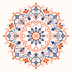 Indian Circle Designs v Mandala Designbackgrounds, clip art, elegance, design element, mandala, illustration, circle, flower, vector, culture of india, rangoli, colors, illuminated, no people, ornate,