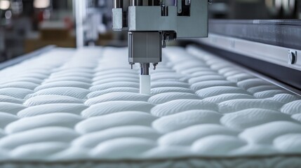 Automated Mattress Production:  A Close Up View