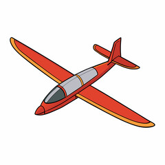 airplane isolated on white