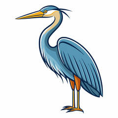Obraz premium great blue heron
