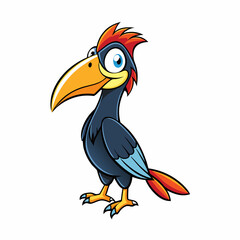 toucan isolated on white