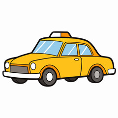 yellow taxi cab