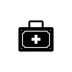 First Aid Kit icon vector