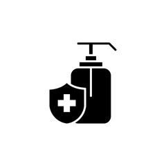 Hand Sanitizer icon vector template