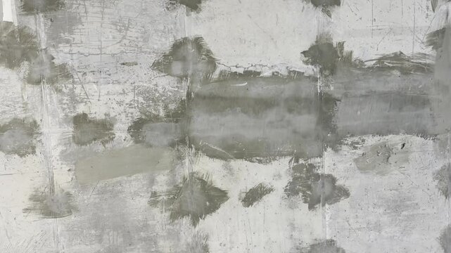 concrete wall with patches 