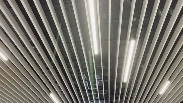 metal baffle ceiling aluminium type strip