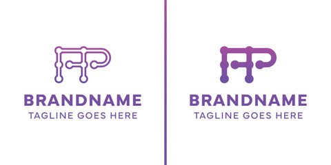 Letters AP Technology Logo, symbolize progress, innovation, and digital excellence