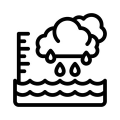 flood line icon