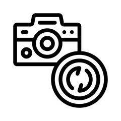 resolution line icon