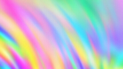 Abstract Pastel Rainbow Holographic Background Texture
