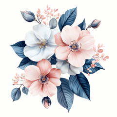 Floral Bouquet in Neutral Palettes