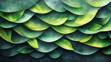 Obraz premium Green Leaf Background Texture