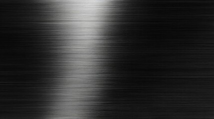 Abstract black metal texture with subtle reflections, close-up view, even studio lighting