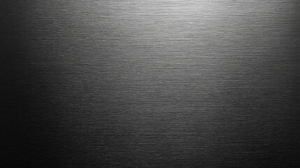 Obraz premium Abstract black metal texture with subtle reflections, close-up view, even studio lighting