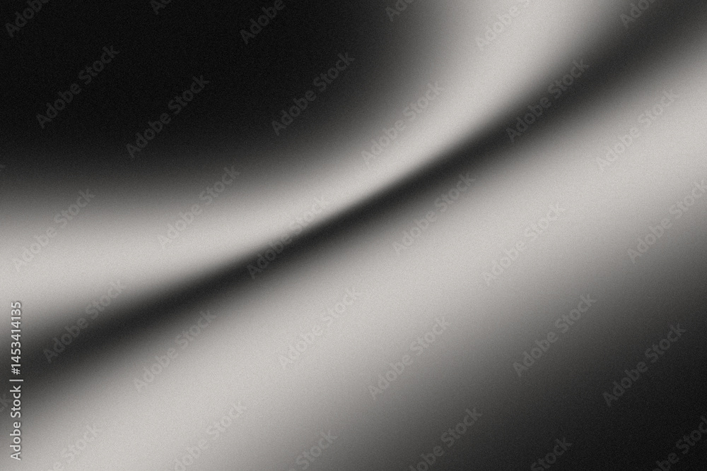 Poster Abstract grayscale curve background.