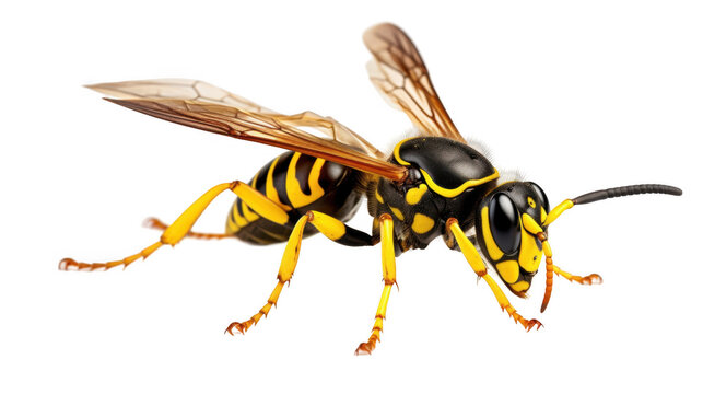 Detailed Close up of a Wasp