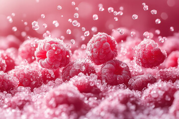 Pink wallpapers cover the scene in a repetitive pattern.