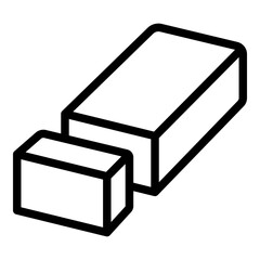 Butter icon. Vector line icon
