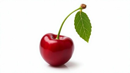 Obraz premium cherry isolated on white background
