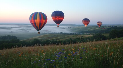 Fototapeta premium hot air balloon