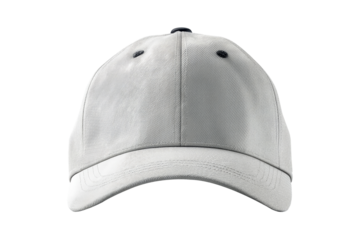 Close-up on gray fashion cap