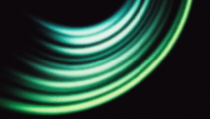 Grainy gradient shape background retro glowing color flow blue green black backdrop noise texture abstract banner poster header design