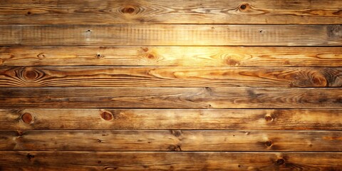 Naklejka premium old brown rustic light bright wooden texture - wood background panorama banner long