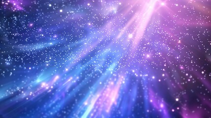Fototapeta premium Abstract background with vibrant waves liquid shapes and glowing lights 3d rendering illustration