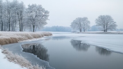 Frozen Winter Landscape