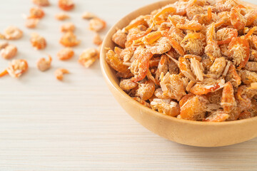 dried shrimps or dried salted prawn