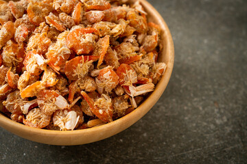 dried shrimps or dried salted prawn