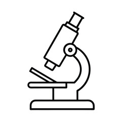 microscope vector icon