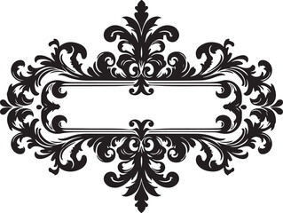 Elegant Baroque Flourish Frame Set