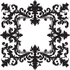 Elegant Baroque Flourish Frame Set