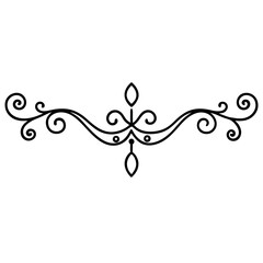  Ornamental page decoration vector illustration.