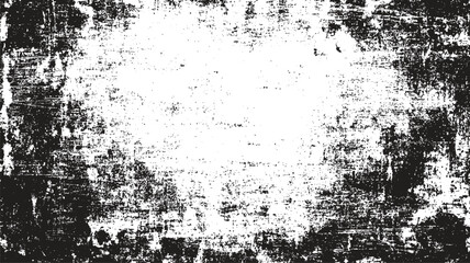 Grunge border vector texture background. Abstract frame overlay. Dirty and damaged backdrop. Vector graphic illustration 