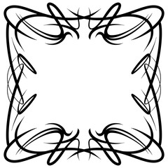 black and white tattoo