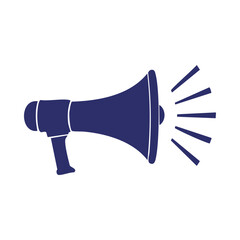 Megaphone silhouette design