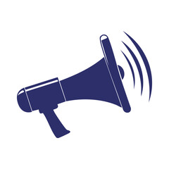 Megaphone silhouette vector design