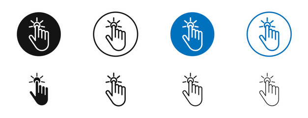 Usability icon. Vector outline illustration. vector logo template