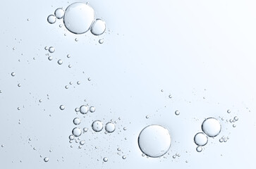 The texture of a cosmetic skin serum or body gel or moisturizer or shampoo. Copy space