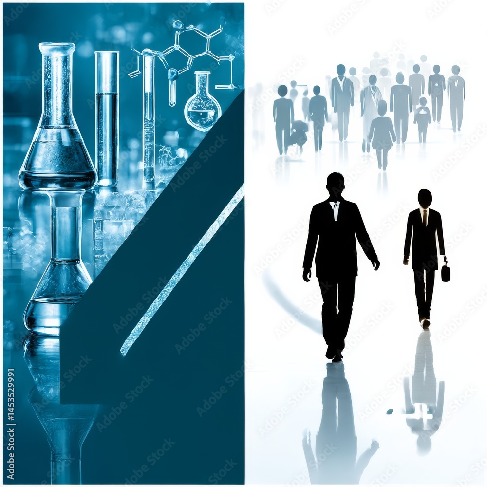 Poster The Intersection of Science and Business: Exploring Collaboration and Innovation in a Changing World.