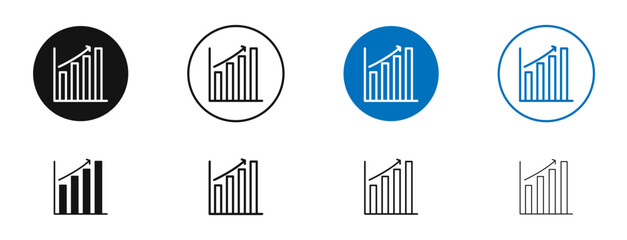 High Sales icon. Vector outline illustration. vector logo template