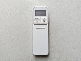 photo of the AC remote when it is off