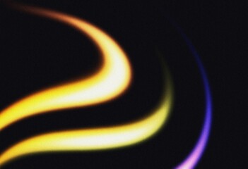 Dark orange red green purple grainy background, abstract noise texture glowing color gradient shape, poster header banner wallpaper cover design