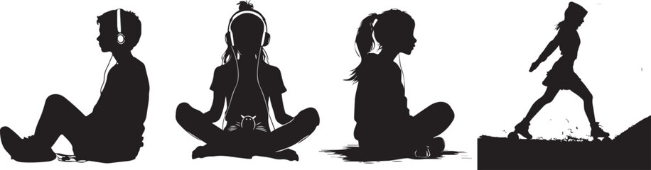 people figure in motion,man,woman,people body icon sets