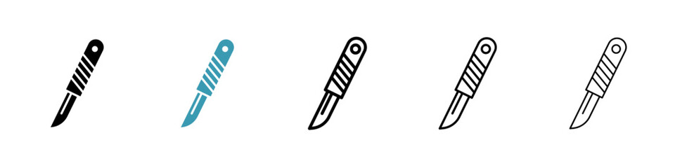 Scalpel icon. Design for web and mobile app. Vector illustration